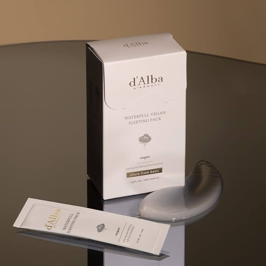 d'Alba ダルバ　ウォータフルヴィーガンスリーピングパック　プランエス 新発売] ダルバ ウォータフル ヴィーガン スリーピングパック